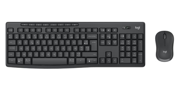 Logitech MK370 Combo for Business tastatur Mus inkluderet Kontor Bluetooth AZERTY Fransk Grafit