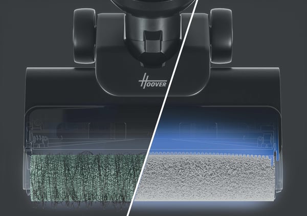 Hoover HW3P10 011 2-i-1 stangstøvsuger Batteri Tør&våd HEPA Poseløs 0,55 L 220 W Sort
