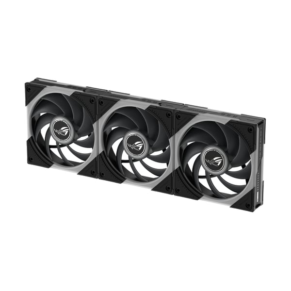 ASUS ROG Eurux GR120 ARGB Fan Triple Pack Datorväska 12 cm Svart 3 styck