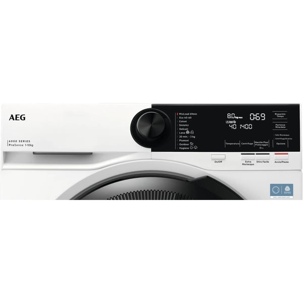 AEG Series 6000 LR6FEBG104 vaskemaskine Front-læsning 10 kg 1400 rpm Hvid