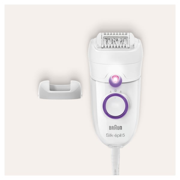 Braun Silk-épil 5 505 Power 28 pincetter Lila, Vit
