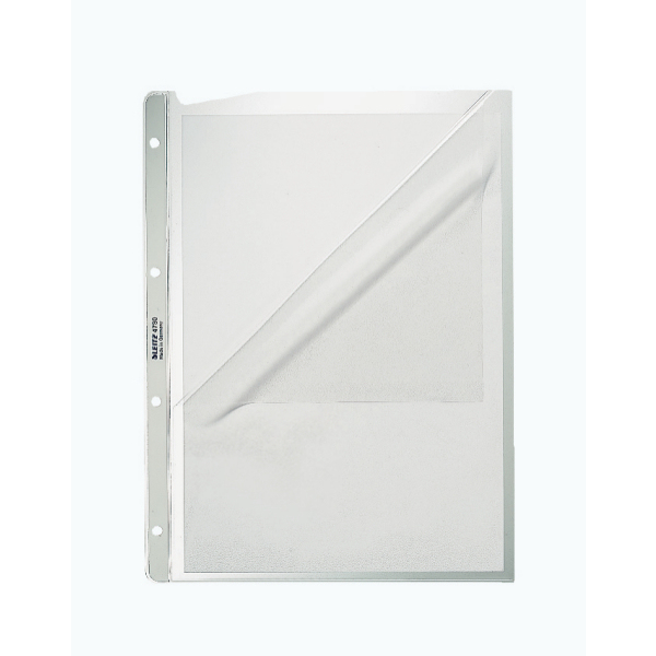 Leitz Plastficka PP 130my Klar A4 4 hål