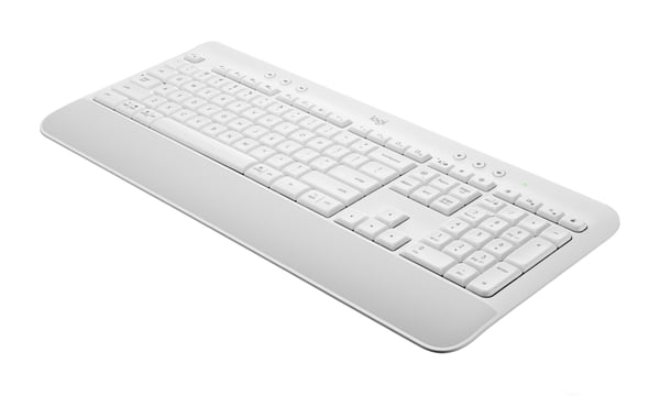 Logitech Signature K650 tastatur Kontor Bluetooth QWERTZ Tysk Hvid