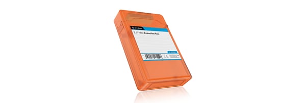 ICY BOX IB-AC602b-6 Fodral Plast Blå, Grön, Grå, Orange, Röd, Vit