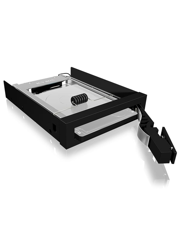 ICY BOX IB-2217ASTS 8,89 cm (3.5") Opbevaring drev bakke Sort