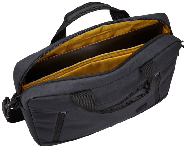 Case Logic Huxton HUXA-214 Black 35,6 cm (14") Portfölj Svart