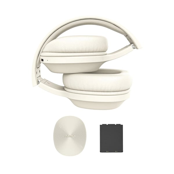 Hama Spirit Calypso X Headset Trådlös Huvudband Samtal/musik USB Type-C Bluetooth Beige