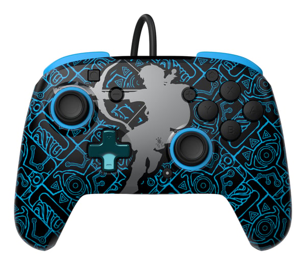 PDP 500-236-SKSG spil-controller Sort, Blå, Grå USB Gamepad Analog/digital Nintendo Switch, Nintendo Switch OLED