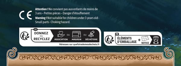 Asmodee Carcassonne : Siège et Défense 2025 40 min. Brætspil