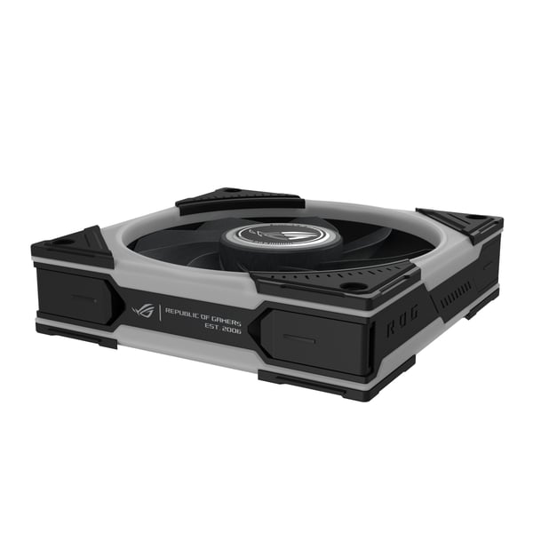 ASUS ROG Eurux GR120 ARGB Reverse Fan - Triple Pack Datorväska 12 cm Svart, Vit 3 styck