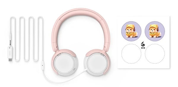 Philips TAK2000PK/00 hovedtelefoner/headset Ledningsført Opkald/Musik/TV Lyserød