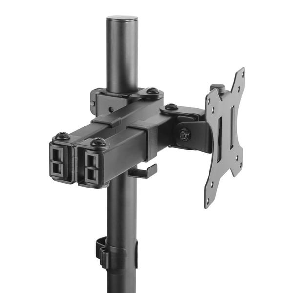 Techly ICA-LCD 503BK skærmbeslag og -stativer 81,3 cm (32") Skrivebord Sort