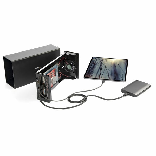 StarTech.com 4-ports USB PCIe-kort - 10 Gbps USB PCI Express-expansionskort med 2 styrenheter - 2x USB-C och 2x USB-A-portar (USB 3.2 Gen 2) - USB/USB-C PCI-e-kort - Helprofil