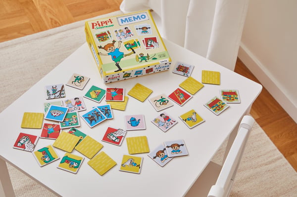 Barbo Toys Pippi Memo Kortspil Hukommelse