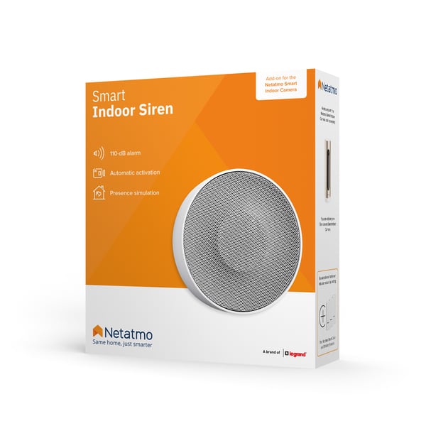 Netatmo NA-NIS01 Trådlös siren inomhus Vit