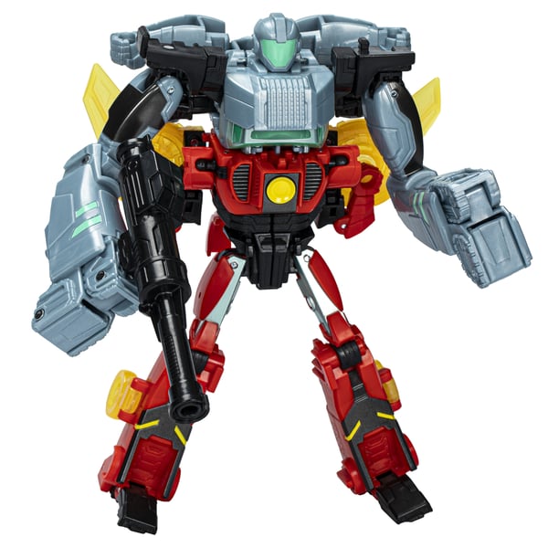 Transformers EarthSpark Cyber-Combiner Terran Twitch och Robby Malto