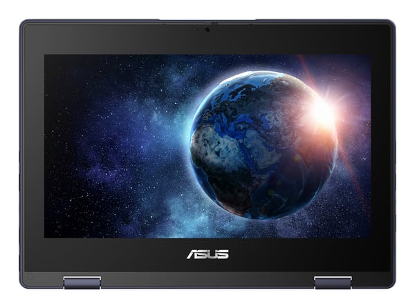 ASUS BR1104FTA-NS0090XA Intel® N N150 Hybrid (2-i-1) 29,5 cm (11.6") Berøringsskærm HD 8 GB LPDDR5-SDRAM 128 GB UFS Wi-Fi 6 (802.11ax) Windows 11 Pro Education Grå Spansk