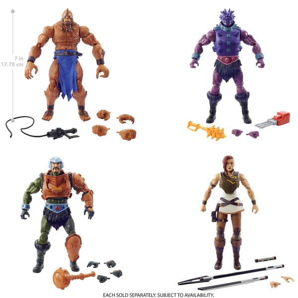 Masters of the Universe Masterverse-actionfigurer