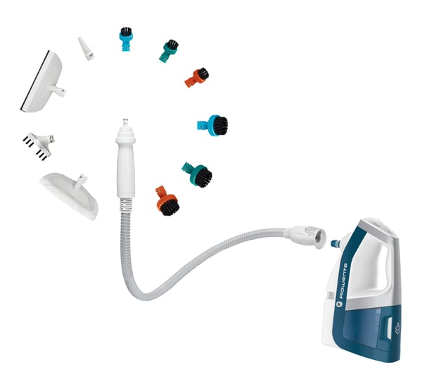 Rowenta RY8561 Ångmopp 0,4 l 1700 W Vit, Blå