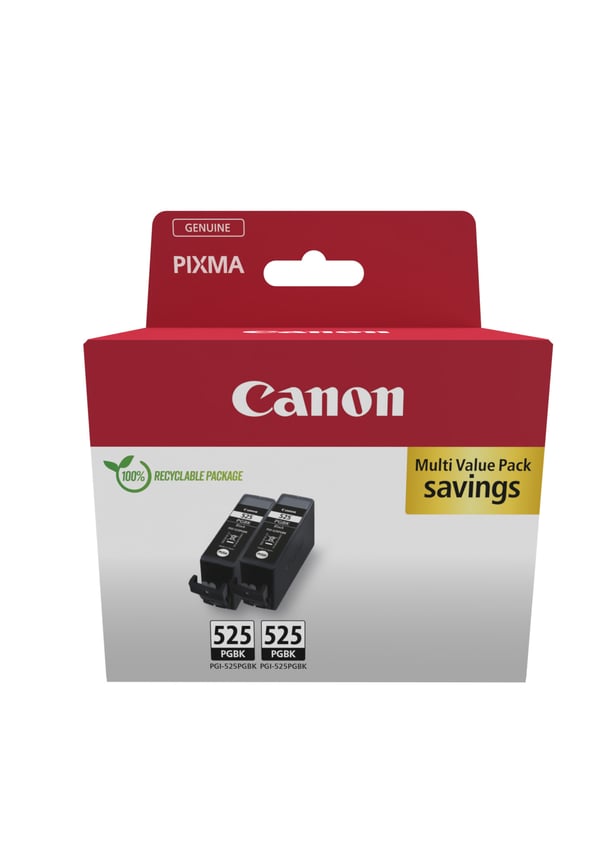 Canon 4529B017 mustekasetti 2 kpl Alkuperäinen Musta