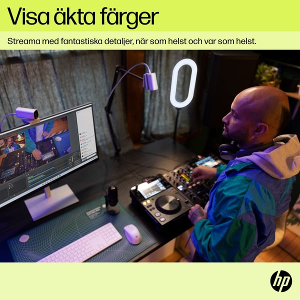 HP 960 4K-webbkamera för streaming