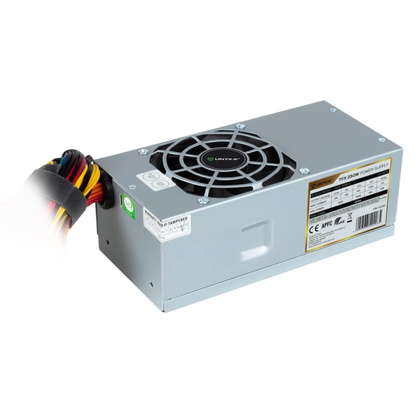 UNYKAch 52018 strömförsörjningsenheter 250 W 20+4 pin ATX TFX Silver