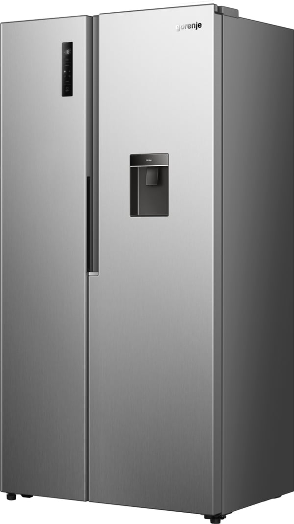 Gorenje NRS917E41XWD Kombinerad kyl/frys side-by-side Fristående 541 l Grå