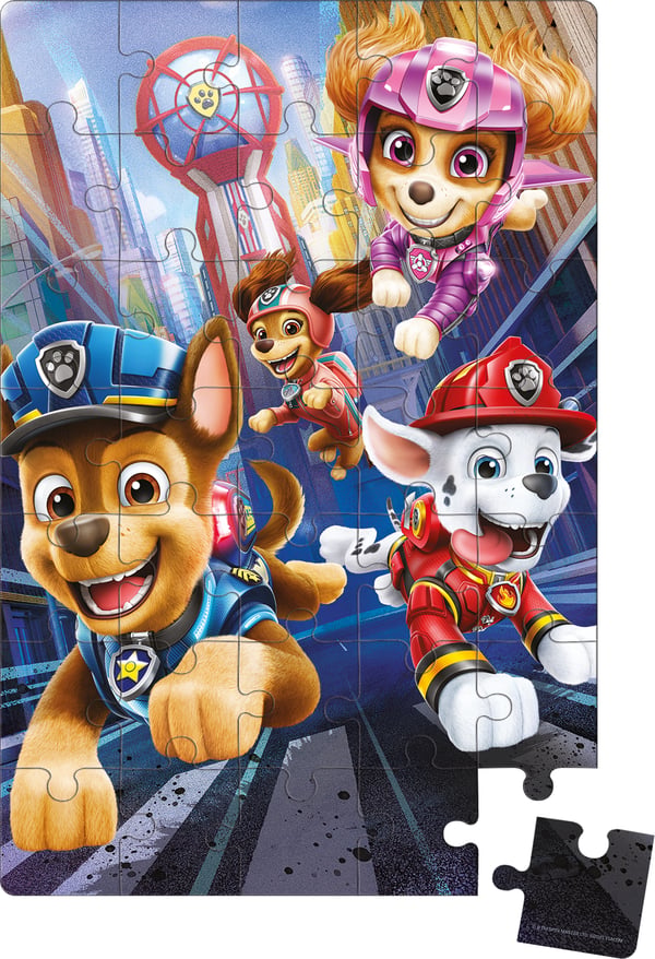 Tactic PAW Patrol The Movie Puslespil 35 stk Tegnefilm
