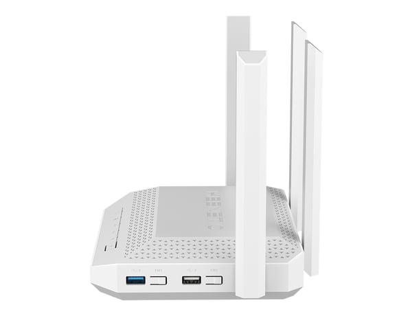 Keenetic Hero (KN-1012) trådløs router 2.5 Gigabit Ethernet Dual-band (2,4 GHz / 5 GHz) Hvid