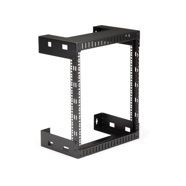 StarTech.com 12U vægmonteret serverrack - 30,5 cm dyb - Åben ramme - Netværksrack - 2-post rack