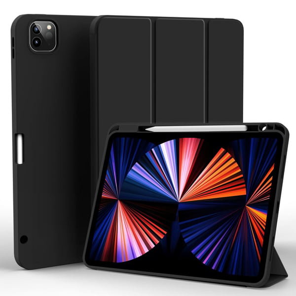 eSTUFF ES68201210-BULK iPad-fodral Folio Svart, Transparent