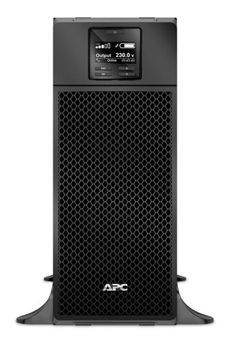 APC Smart-UPS On-Line UPS-virtalähde Taajuuden kaksoismuunnos (verkossa) 6 kVA 6000 W 10 AC-pistorasia(a)