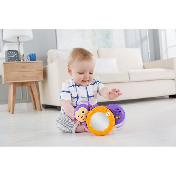 Fisher-Price 1-2-3 Crawl Along Monkey