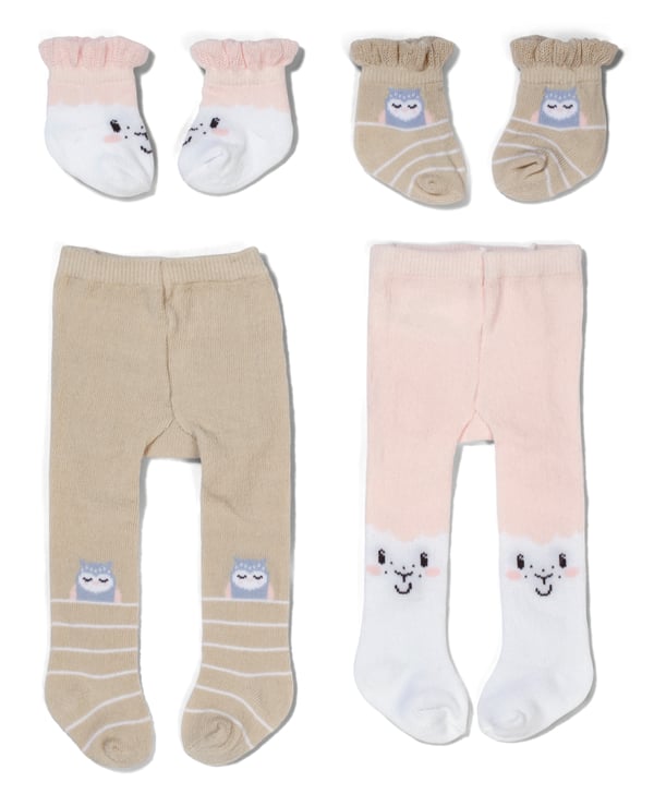 BABY born Tights & Socks Sheep 2ass.43cm Nuken trikoot BABY born Tights & Socks Sheep 2ass.43cm Nuken trikoot