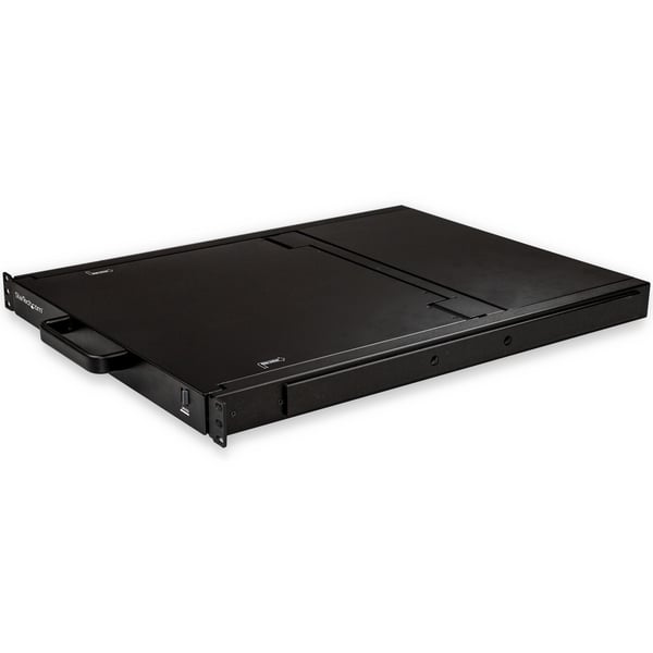 StarTech.com RKCONS1708K rack 43,2 cm (17") 1280 x 1024 pixlar Stål Svart 1U