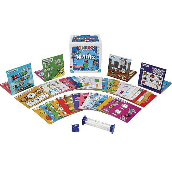 Asmodee Brainbox Maths (Refresh 2022) BrainBox Maths (Refresh 2022) Brætspil
