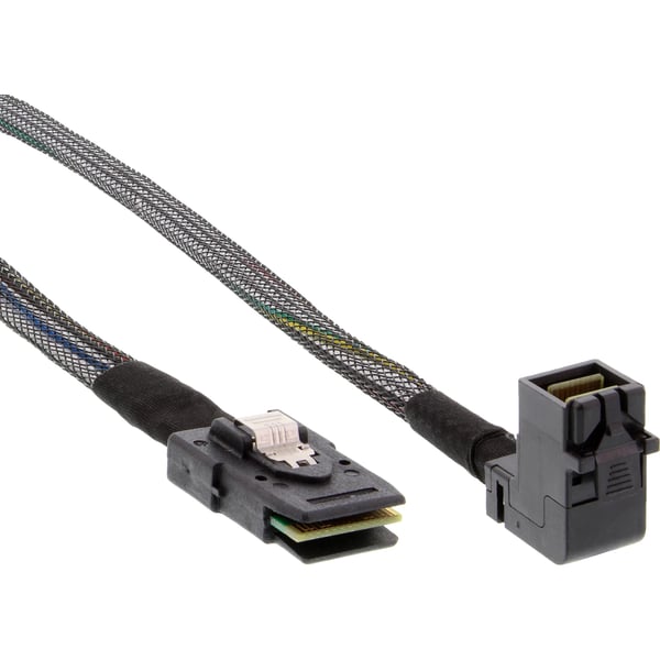 InLine 27629A Serial Attached SCSI (SAS)-kabel 0,5 m Sort