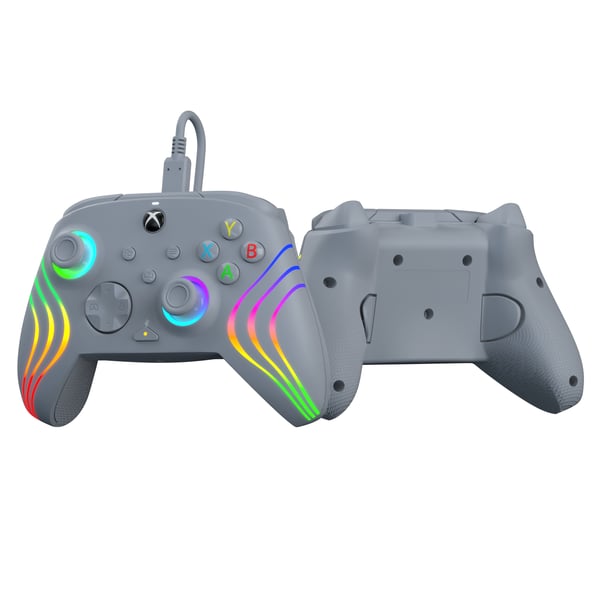 PDP Afterglow Wave Grå USB Spelplatta Analog / Digital PC, Xbox One, Xbox Series S, Xbox Series X