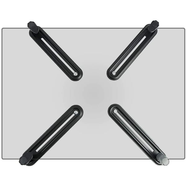 Techly ICA-LCD VESA-M100 68,6 cm (27") Pæl Sort