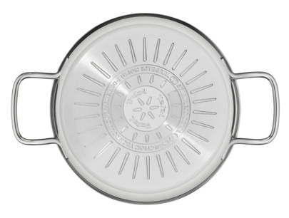 Tefal Intuition B8644474 kastrull 3 l Rund Rostfritt stål