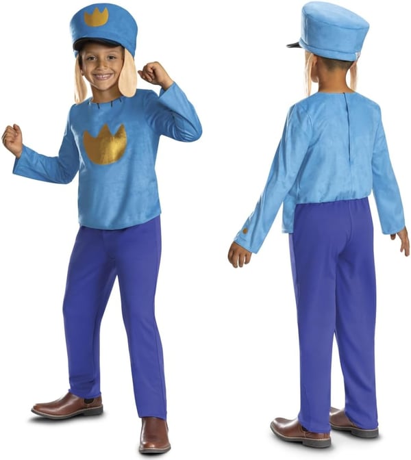 Disguise Dog Man Smart kostume Barn Hanstik Halloween
