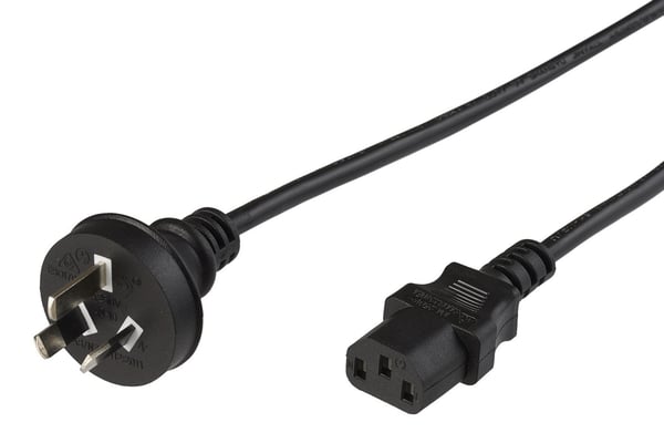 Microconnect PE010418AUSTRALIA strömkablar Svart 1,8 m Strömkontakt typ I C13 coupler