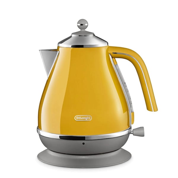 De’Longhi Icona Capitals elkedel 1,7 L 2000 W Gul