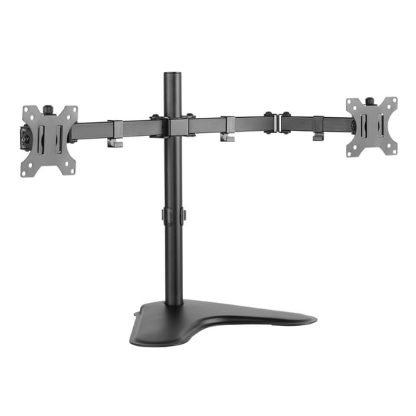 Techly ICA-LCD 2524 skærmbeslag og -stativer 81,3 cm (32") Skrivebord Sort