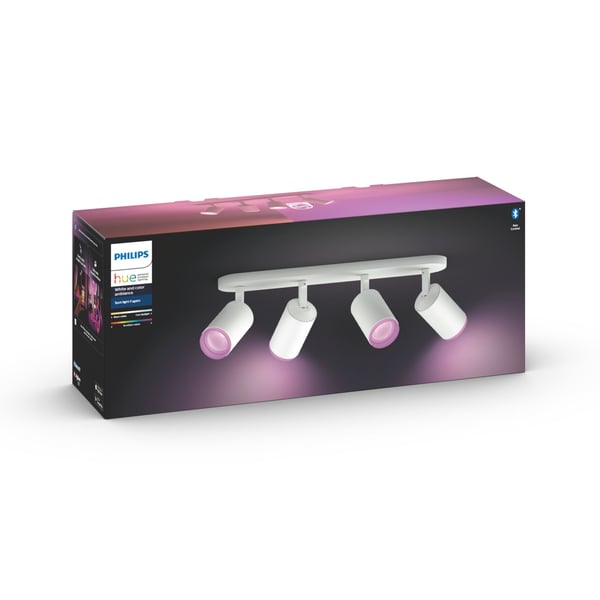 Philips Hue White and Color ambiance Fugato med fire spots