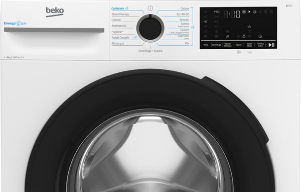 Beko b300 BMW8149DB vaskemaskine Front-læsning 8 kg 1400 rpm Hvid