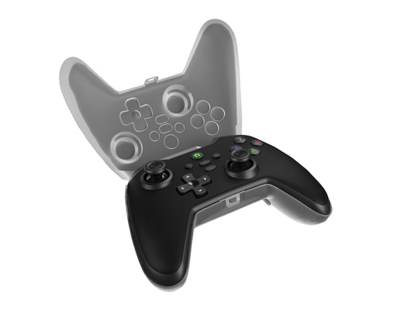 GENESIS Mangan 300 Svart USB Spelplatta Analog / Digital Android, Nintendo Switch, PC