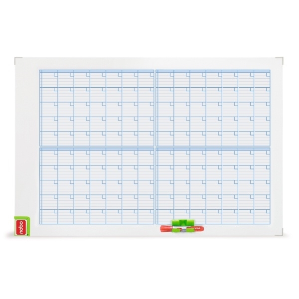 Nobo Monthly Board Planner (Magnetic) planeringstavlor Månad
