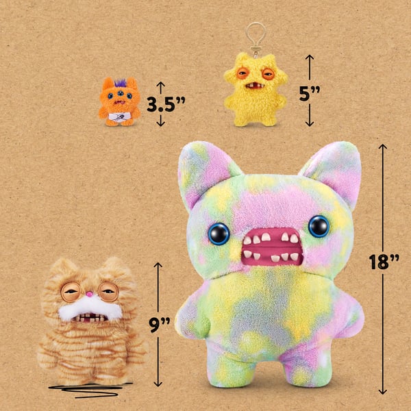 Hug-A-Lumps Fuggler Alley Cats 23 cm Assortment