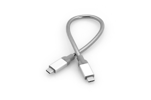 Verbatim USB-C til USB-C kabel i rustfrit stål til opladning og synkronisering USB 3.1 GEN 2 30 cm